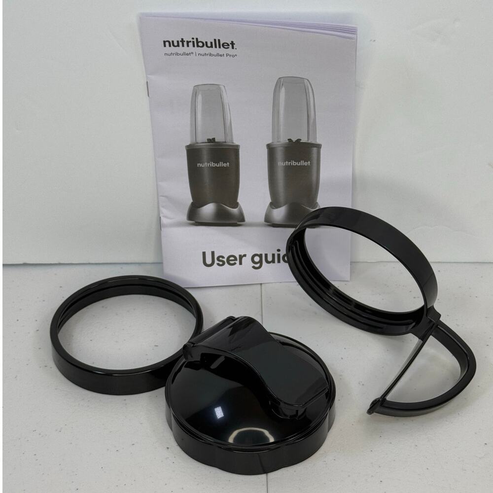 Nutribullet User Guide with 1 To-Go Lid 1 Handle Ring 1 Ring Replacement Parts